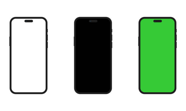 istock Apple released its new iPhone 16 pro mock up of the new mobile phones in vector art 2190372905
