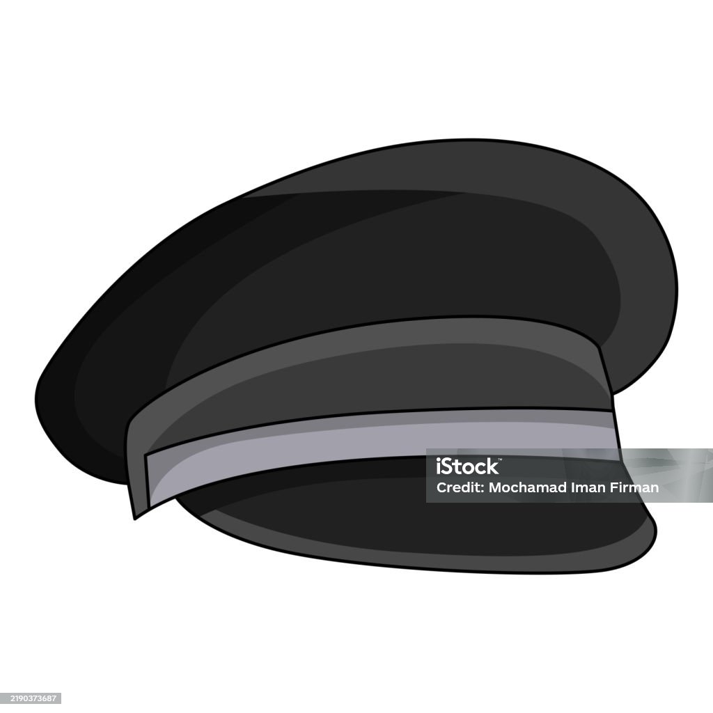 Commander Cap Vector Commander Cap Stock Illustration - Download Image Now - Aerospace ...