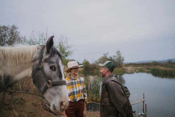 istock Life on a horse farm 2190376148