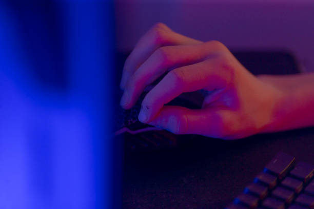 istock A detailed closeup of a persons hand expertly using a computer mouse 2190377400