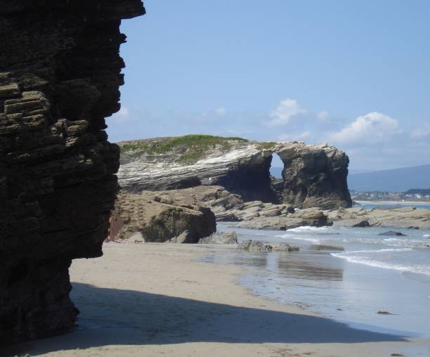 istock Cathedrals beach in Lugo, Galicia (Spain) 2190378323