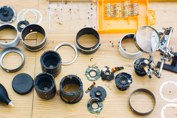 Parts of a camera lens