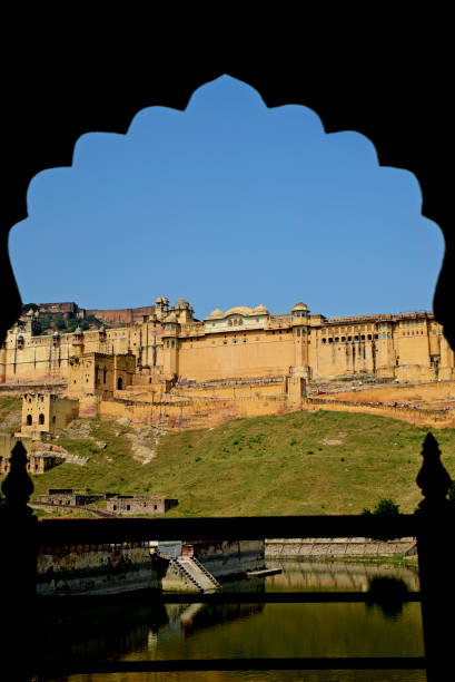 istock View of the Amber Fort through a window 2190396152