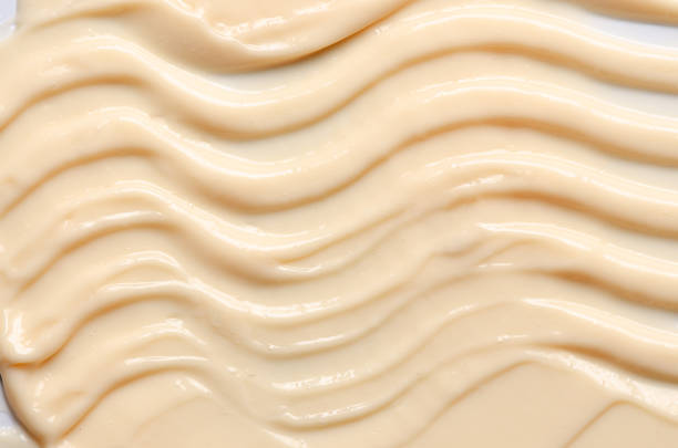 istock The texture of a cosmetic cream or balm. 2190405667