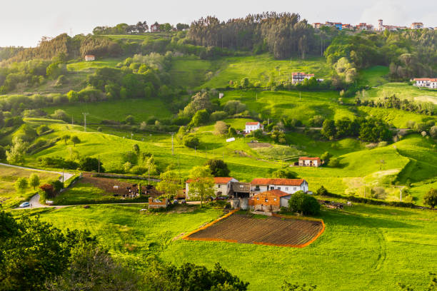 istock Fields, towns, villages, and rivers of the Pyrenees 2190405751