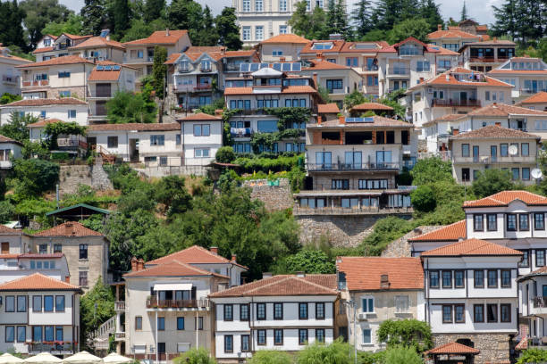 istock Ohrid Historical Houses 2190410287