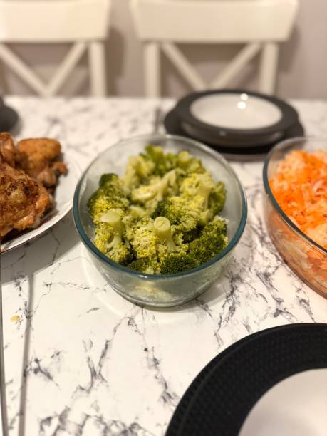 istock Broccoli Salad Appetizer with Garlic and Olive Oil 2190418390