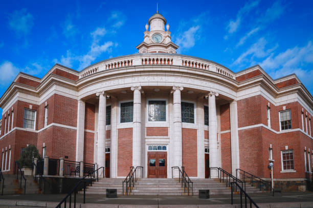 Hamden Memorial Town Hall in Connecticut