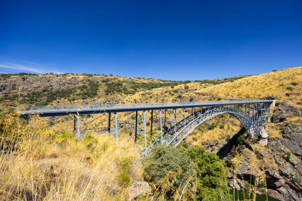 istock Puente de Requejo bridge, Pino del Oro, Castile and Leon, Spain 2190425632