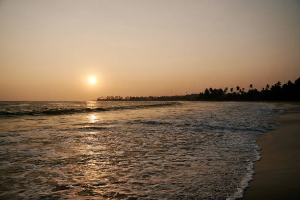 istock Sunset on the ocean in Sri Lanka 2190435500