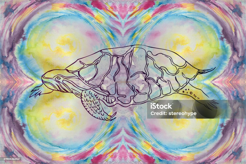 Turtle Infinity Turtle Infinity Stock Illustration - Download Image Now - Animal Scale ...