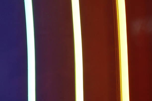 istock Stunning Colorful Light Stripes Abstract Art That Captivates Visual Senses and Imagination 2190443648