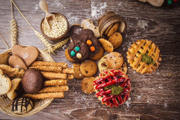 istock Delicious Crispy  and Sugary Cookies 2190446213
