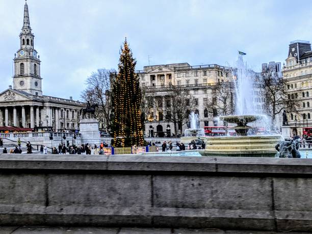 istock Trafalgar Square at Christmas 2190446687