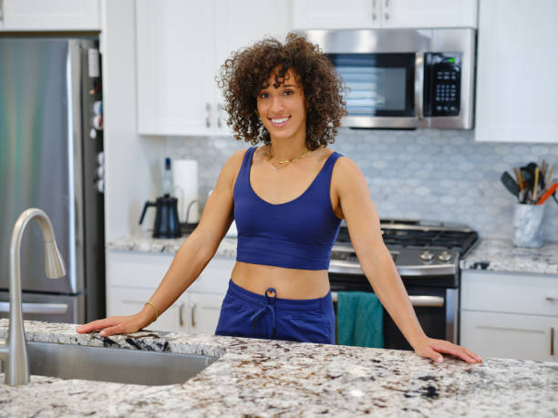 istock Woman  in a Home Kitchen 2190447857