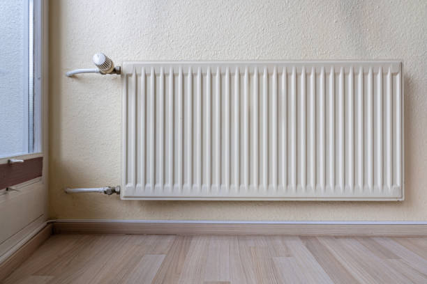 istock wall mounted radiator in private household 2190448398