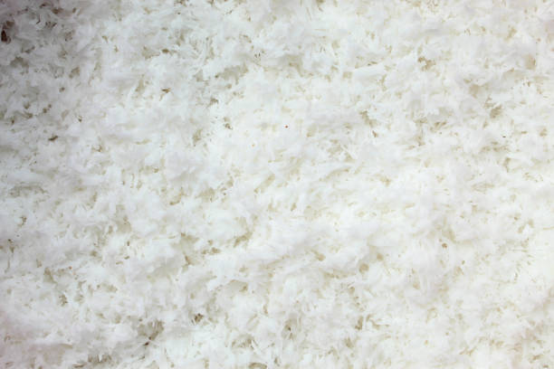istock texture and white background of grated coconut filling the frame 2190448561