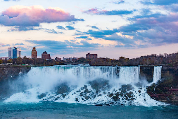 Niagara Falls, Horseshoe Falls, Ontario, Canada.