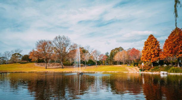 istock Located within Nurragingy Reserve, Doonside, this exquisite garden was cooperatively designed and constructed by Blacktown City Council and Liaocheng Municipal Government in China 2190455982