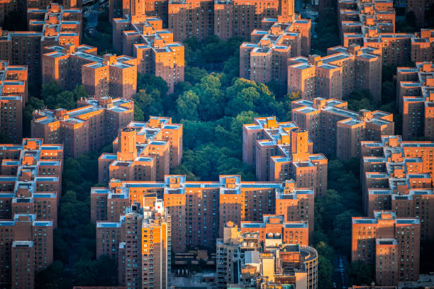 New York City Housing Complex Aerial