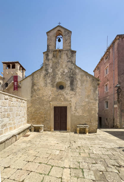 istock Church of St. Peter, Korcula, Croatia 2190457031
