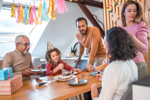 istock Diverse Multigenerational Family Enjoying Meal Together Indoors 2190459902