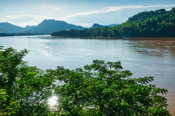 istock Mekong River Luang Prabang Laos Landscape 2190461351