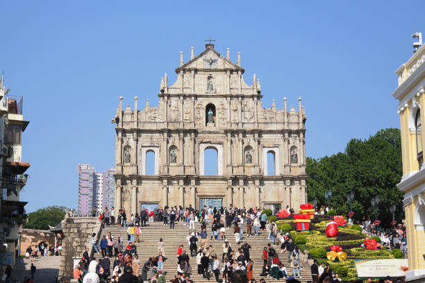 Ruins of Saint Paul's in Macau / Macao, China - 12/13/2024 13:10:04 +0000