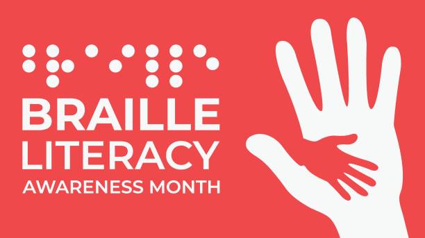 istock National Braille Literacy Month observed each year during January. Focuses on promoting braille literacy for visually impaired individuals. 2190467948