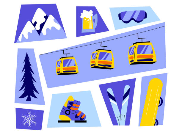 Ski Sticker Vector 1,100+ Snowboarding Stickers Stock Photos, Pictures & Royalty-Free ...