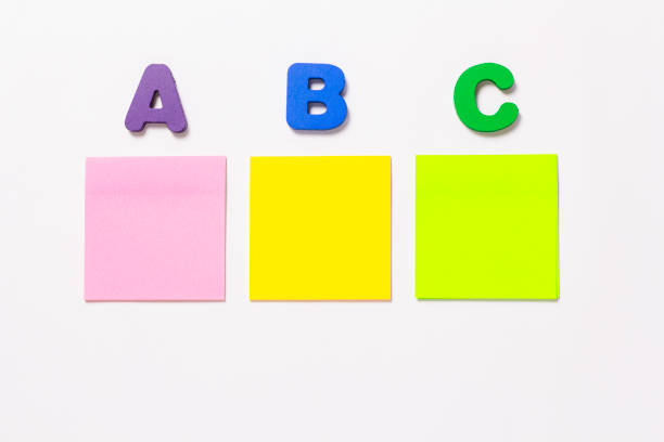 Inspirational AI text with a mix of 3D alphabet and printed letters