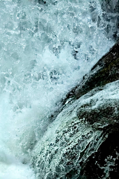 istock Stop action in a waterfall on Andrews Brook, New Hampshire. 2190484376