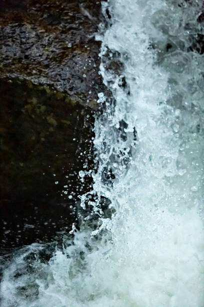 istock Stop action in a waterfall on Andrews Brook, New Hampshire. 2190484426