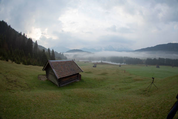 istock A field path leads to the beautifully situated Geroldsee. 2190494050