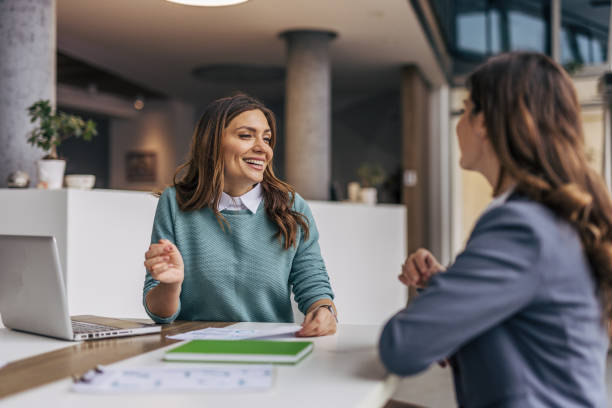 istock Businesswomen working together on a project in a modern office 2190495026