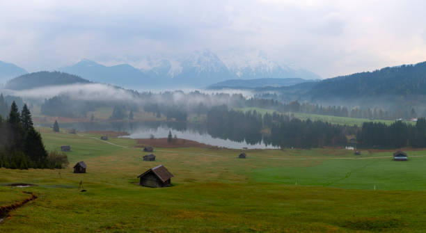 istock A field path leads to the beautifully situated Geroldsee. 2190495259