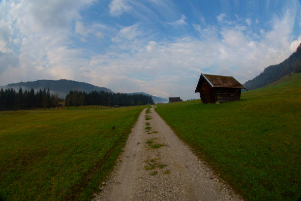 istock A field path leads to the beautifully situated Geroldsee. 2190496222