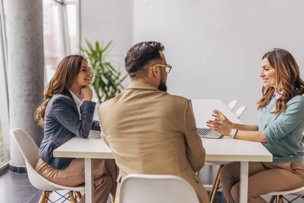 istock Businesspeople in a meeting at the office 2190497285