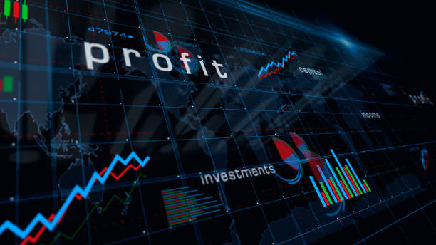 istock Profit business and income charts and graphs diagram 2190498151