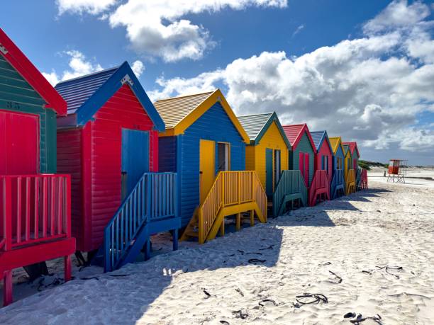 istock The iconic Muizenberg Beach huts in South Africa 2190499036