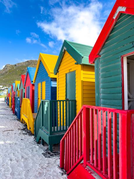 istock The iconic Muizenberg Beach huts in South Africa 2190499041