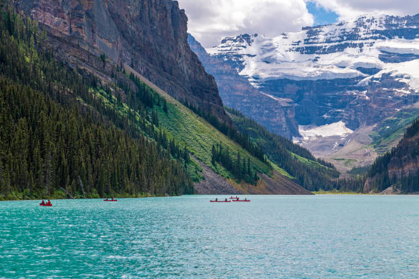 istock Lake Louise kayaking, Banff, Canada 2190505689