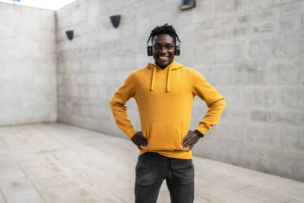 istock Young African-American man standing proud before a workout 2190508121
