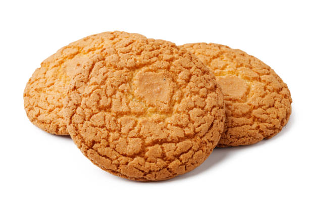 istock Freshly baked cookies with a crispy texture, warm and inviting, perfect for enjoying with a cup of tea or coffee 2190510262