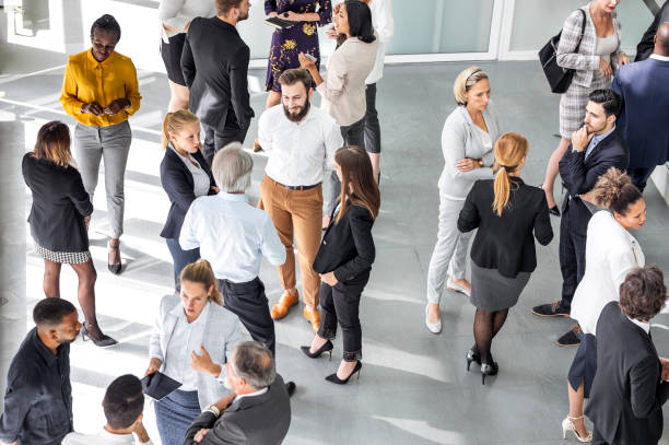 istock Diverse Professionals Engaging at Business Conference 2190510430