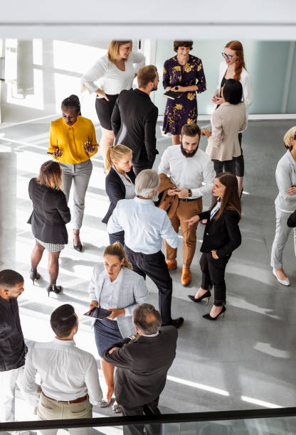 istock Engaged Diverse Professionals Collaborate at Business Conference 2190510441