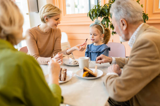 istock Multi Generational Family in a Cafe 2190513572