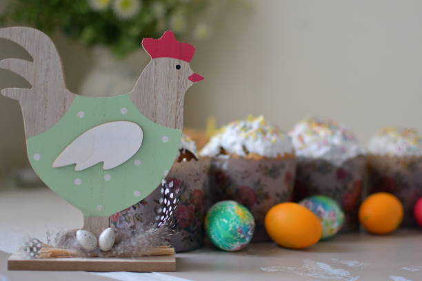 istock Easter Desserts Featuring Beautiful Colorful Eggs and Adorable Chicken Decoration Ideas 2190515641