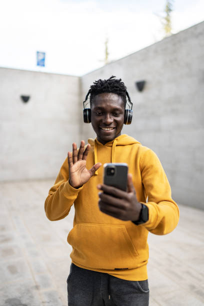 istock Sporty male influencer 2190515983
