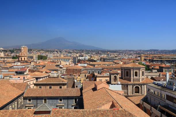 istock Catania city and Volcano Etna 2190538898